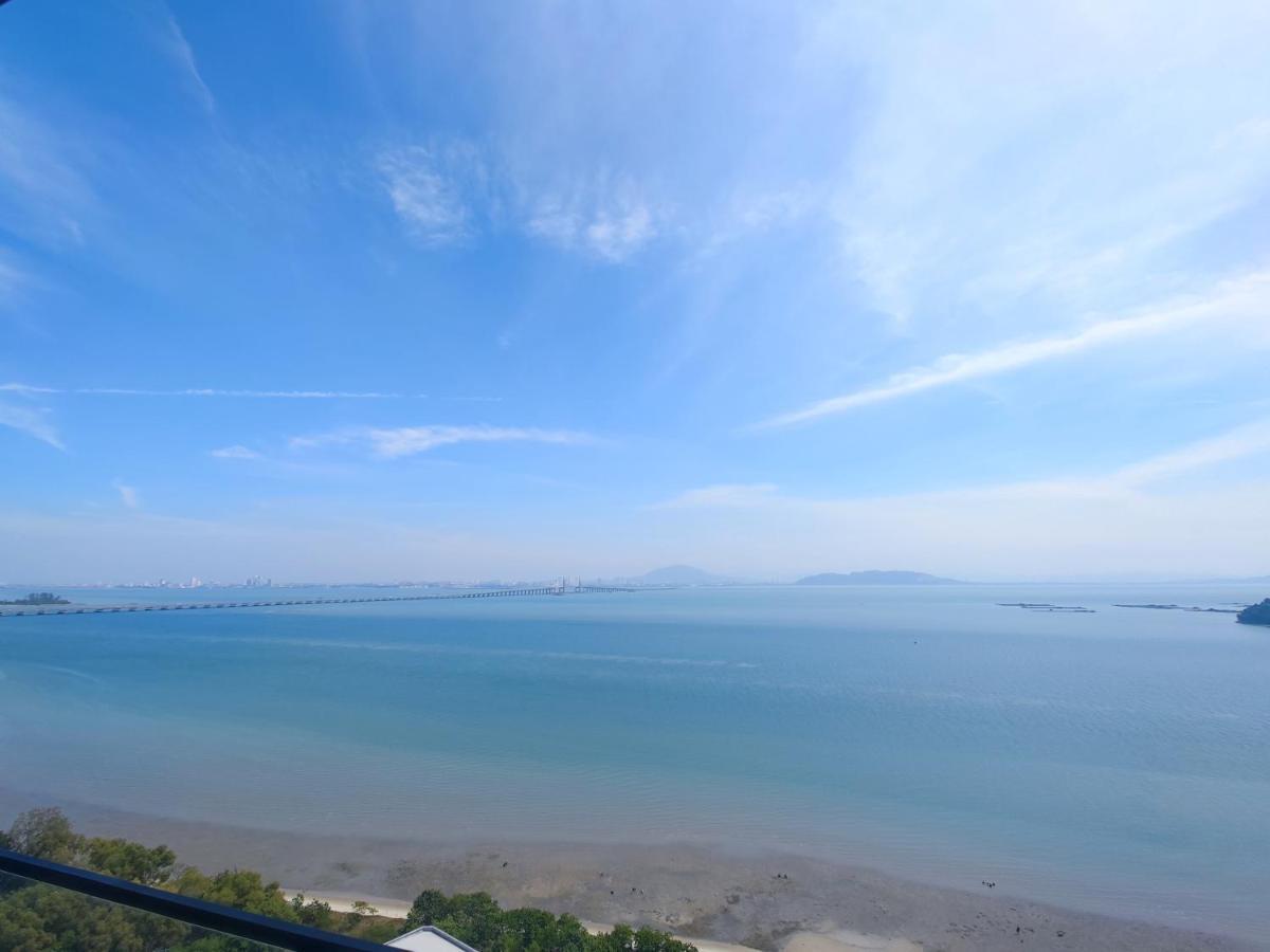 Infinite Seaview With Penang Bridge Suite With Sunrise Up To 11 Person Bayan Lepas Eksteriør billede