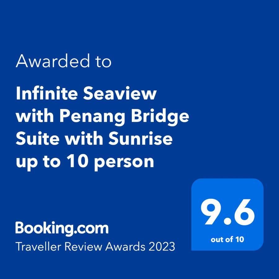 Infinite Seaview With Penang Bridge Suite With Sunrise Up To 11 Person Bayan Lepas Eksteriør billede