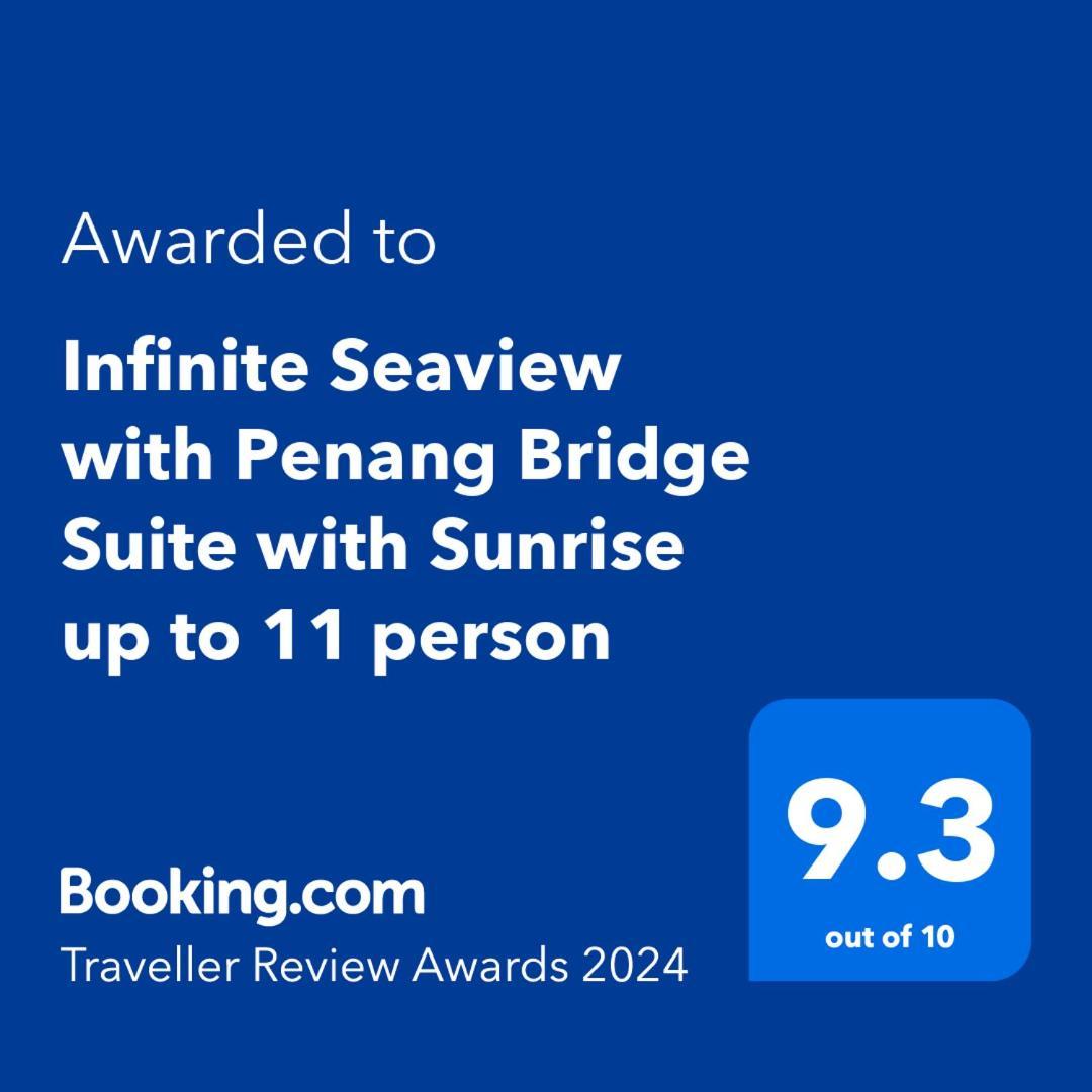 Infinite Seaview With Penang Bridge Suite With Sunrise Up To 11 Person Bayan Lepas Eksteriør billede