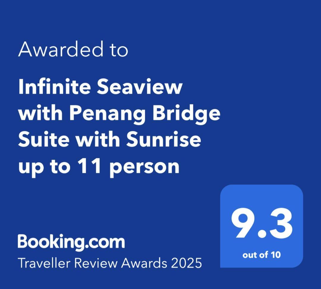 Infinite Seaview With Penang Bridge Suite With Sunrise Up To 11 Person Bayan Lepas Eksteriør billede